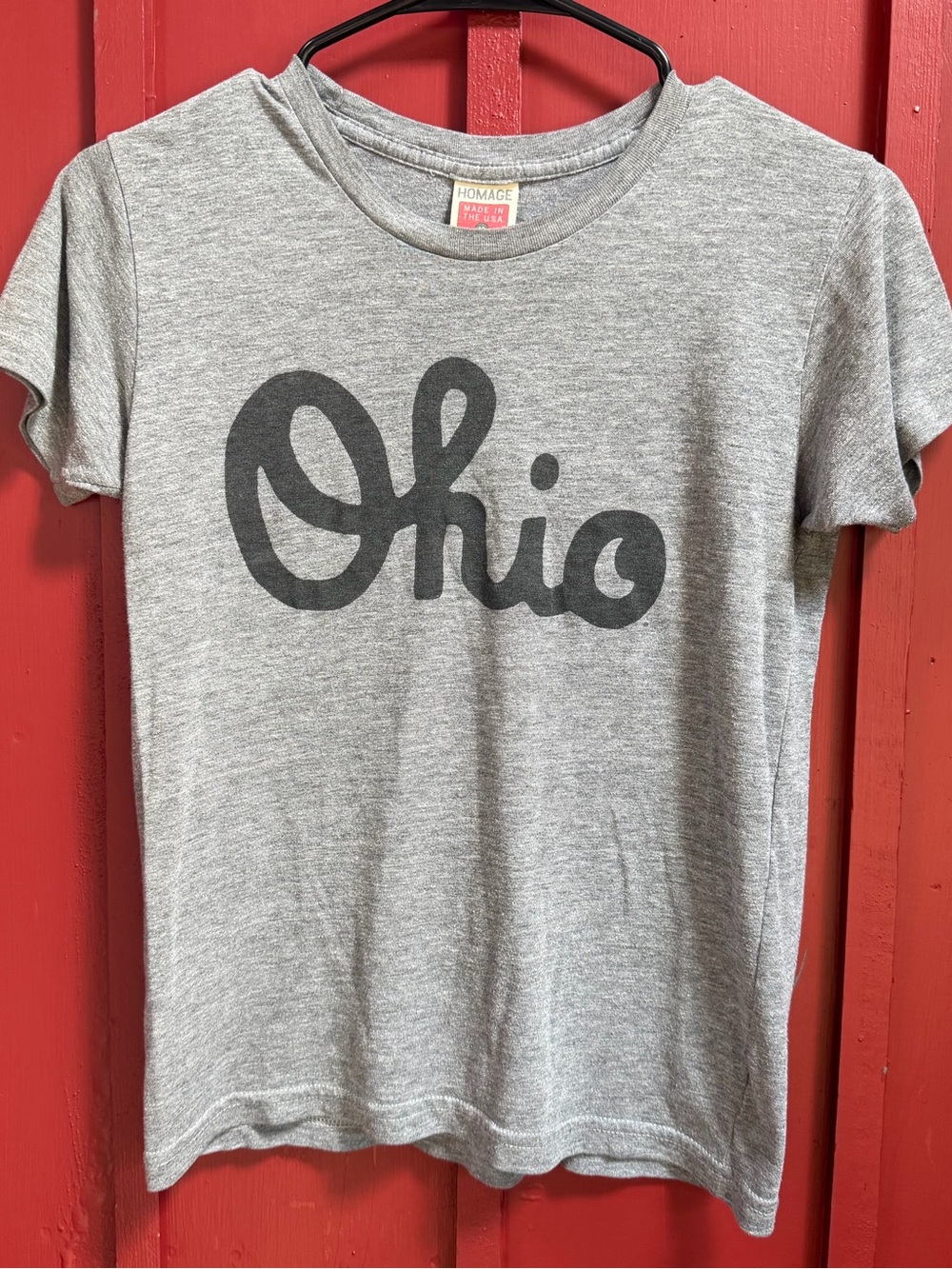 Homage Kids 'Ohio' Script Tee